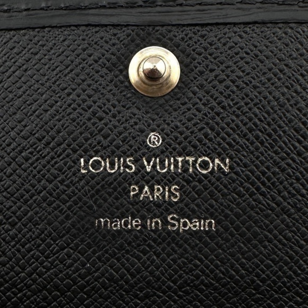 AUTHENTIC Louis Vuitton key holder. Previously owned. Color: Black. - Picture 6 of 14